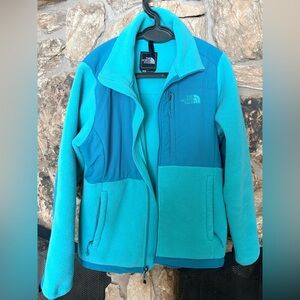 The North Face Teal Denali Fleece Jacket